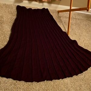 Red skirt very soft very light on the skin